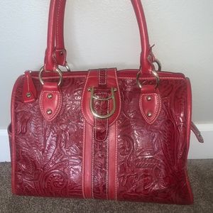 Red Large Handbag